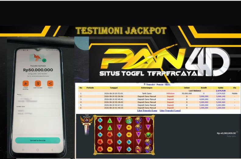 JACKPOT SLOT GATES OF OLYMPUS SUPER SCATER Rp.50,000,000 - LUNAS